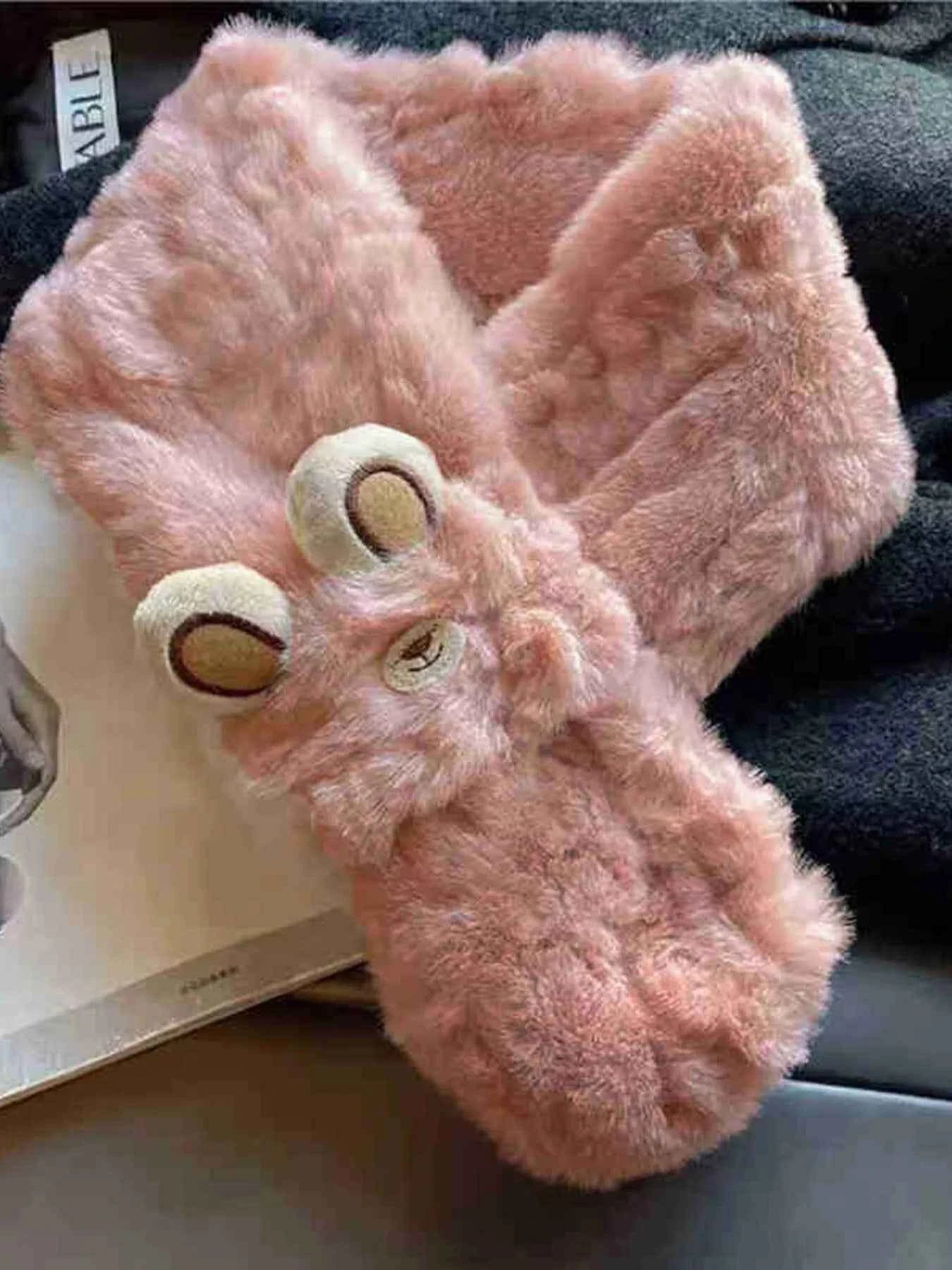 Animal Plush Scarf