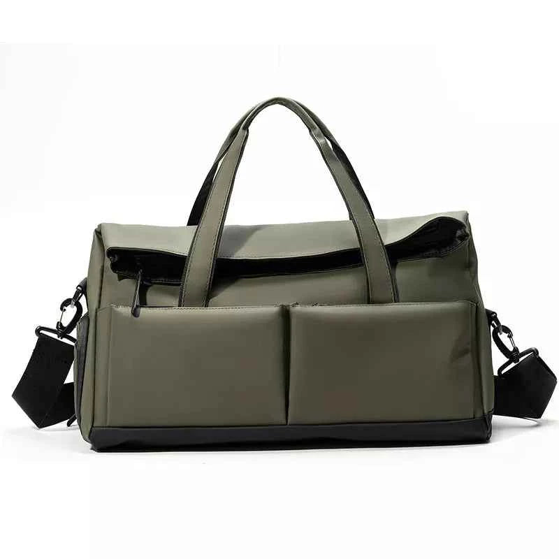 Lightweight Travel Duffel Bag with Multiple Pockets
