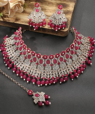 Heavy Designer Function Wear Necklace Set