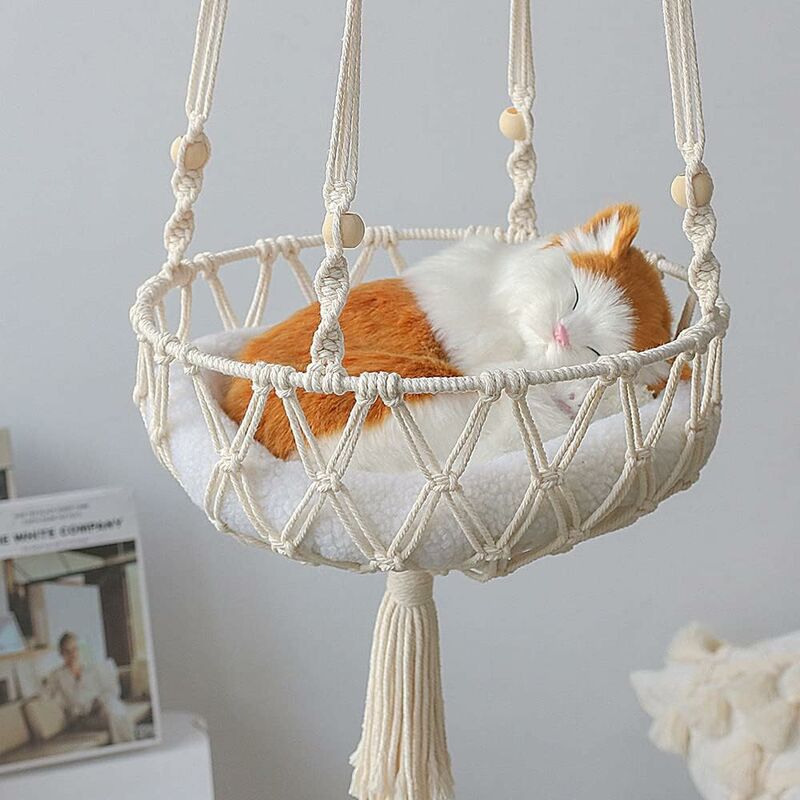 Hanging Cat Hammock – Indoor Cat Bed, Swing Nest & Cosy Resting Space