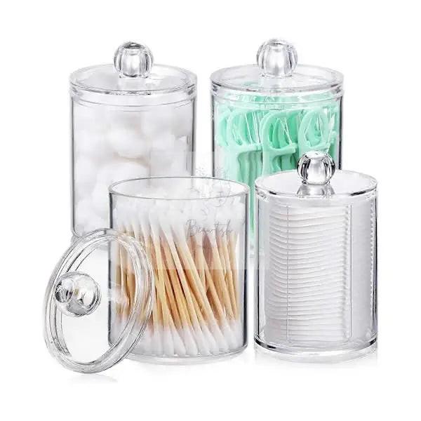 Crystal Glass Jars with Removable Lids - Beau-tish Beau-tish