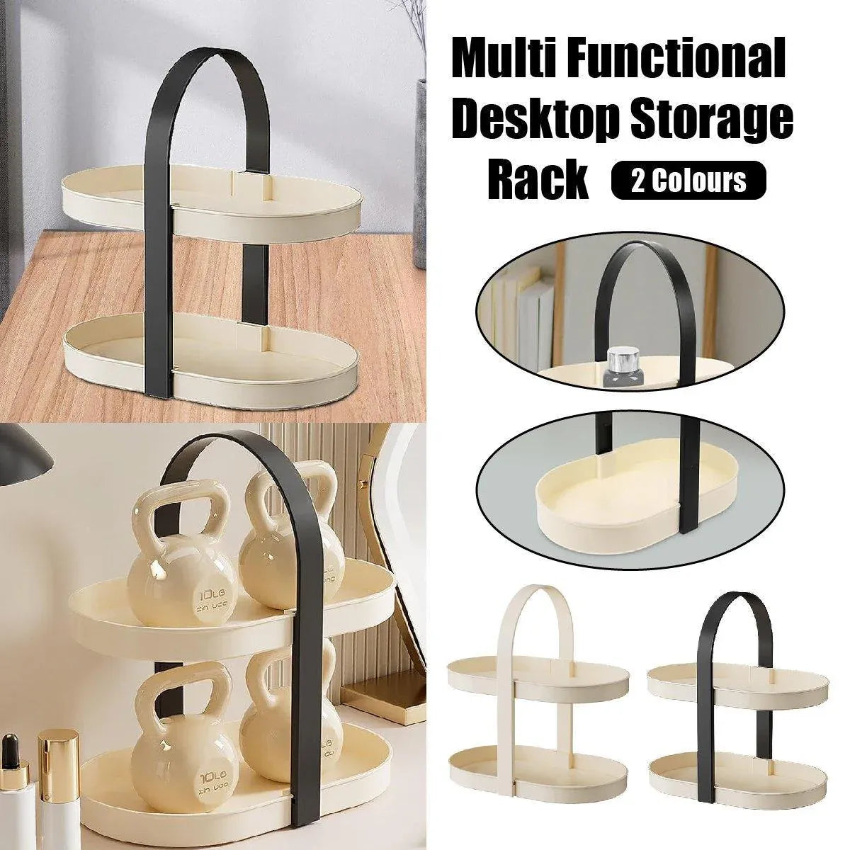 Makeup, Skincare & Perfume Organiser – Black