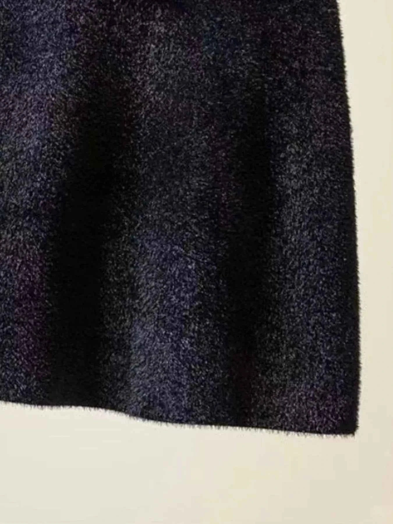 Plush Knit Mini Skirt