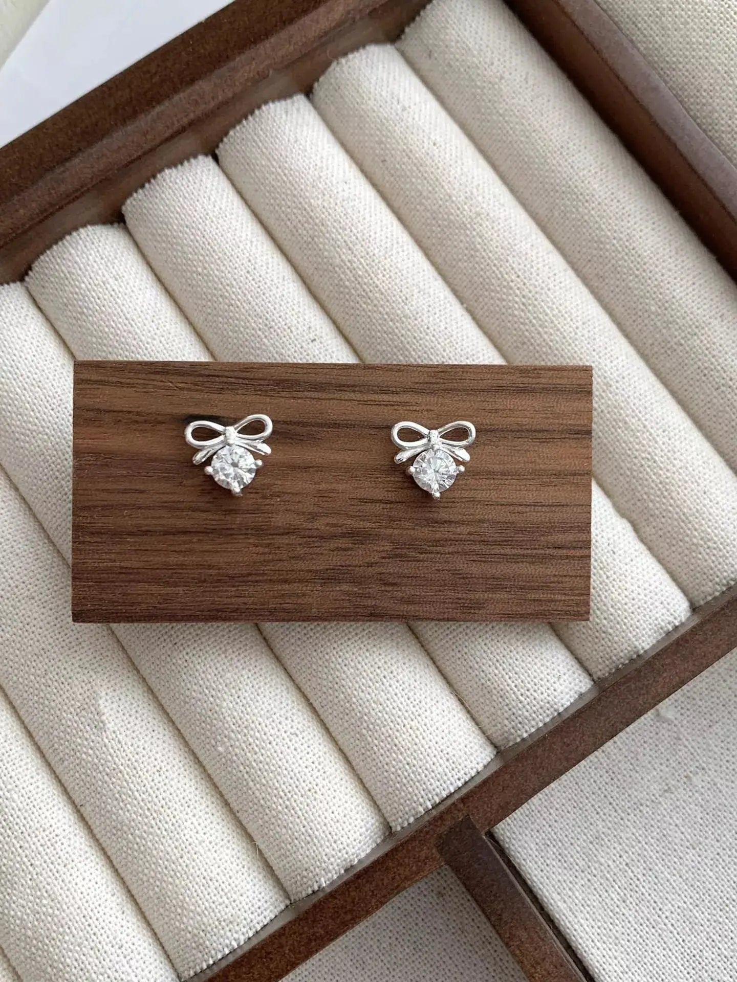 Bowknot Stud Earrings