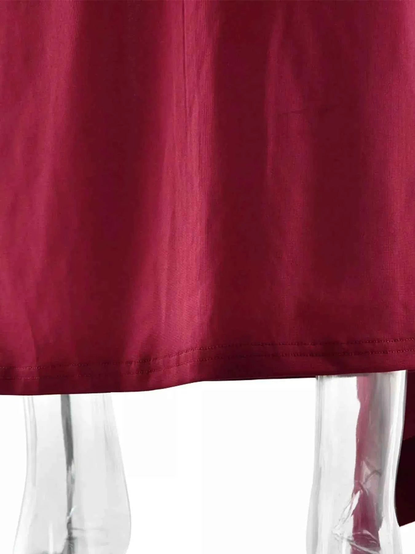 One-Shoulder Ruched Maxi Dress