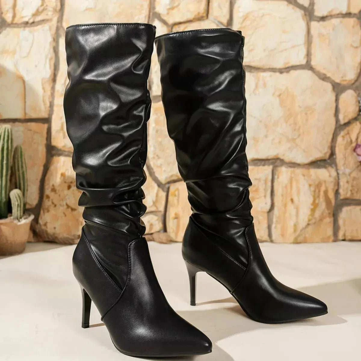 Point Toe Stiletto Boots