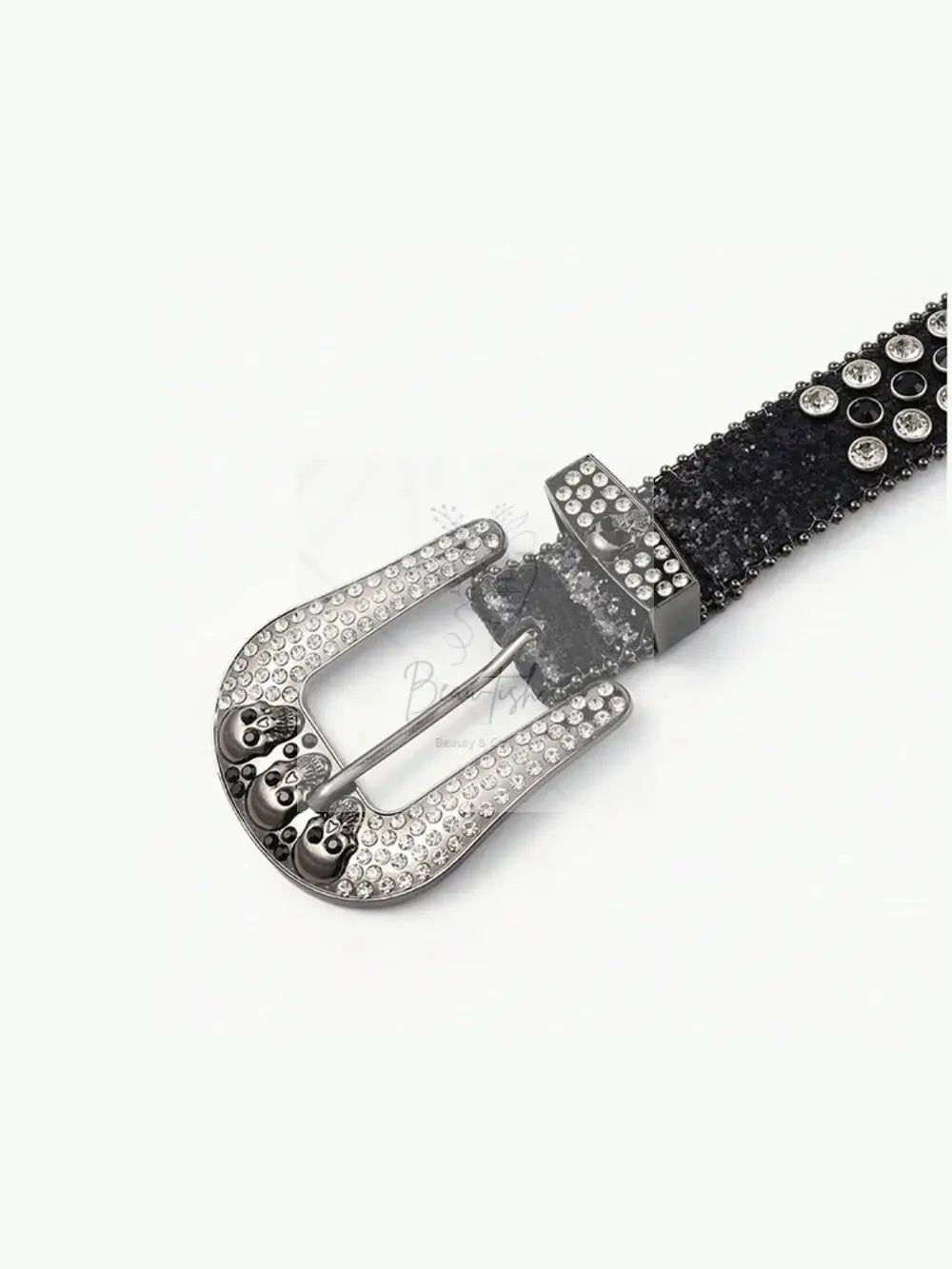 PU Leather Skull Belt