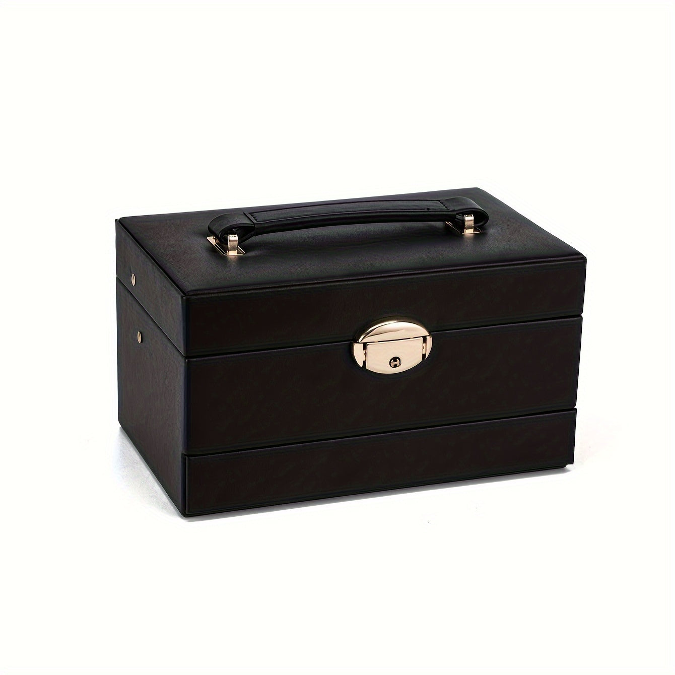 Classic High-End Multi-Layer Jewellery Box – Large Capacity & Lockable