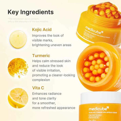 Medicube Kojic Acid Turmeric Vita Capsule Cream 53g