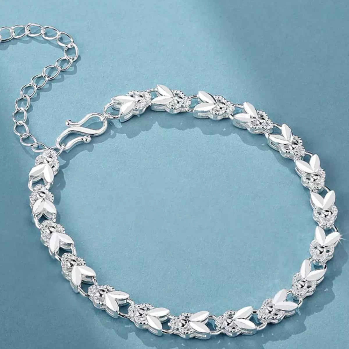 925 Sterling Silver Chain Bracelet