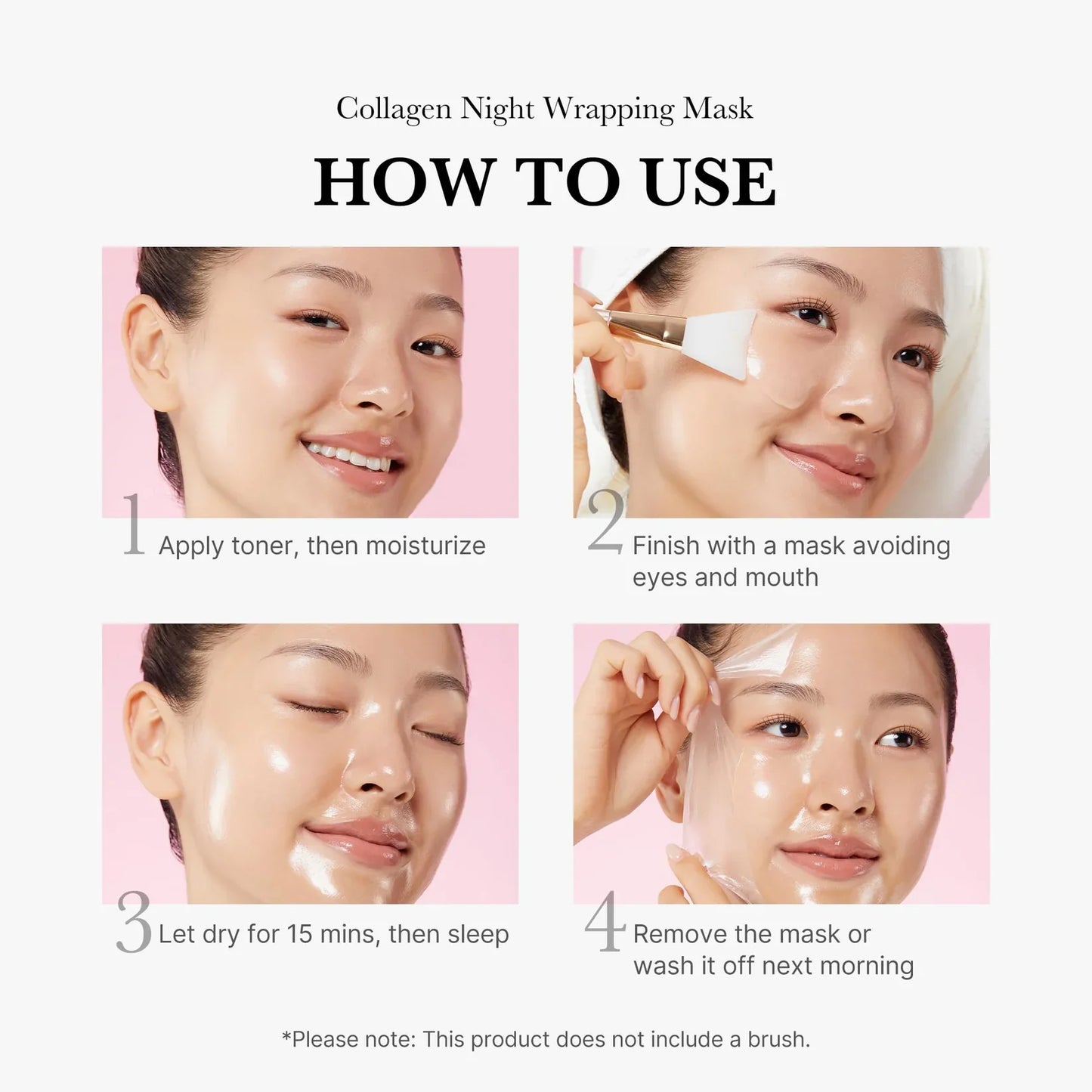 Medicube Collagen Night Wrapping Mask Overnight Peel-Off 75ml
