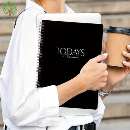 7-Day Undated Daily & Weekly Planner Notebook