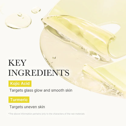 Medicube Kojic Acid Turmeric Brightening Gel Mask 4 Count