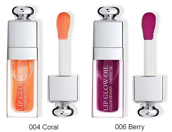 Christian Dior Addict Lip Glow Oil 006 Berry 0.2oz Glossy Shine