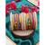 Leshya Gold Plated Pearl Enamel Bangle Set Gold