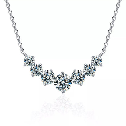 1.7 Carat Moissanite 925 Sterling Silver Necklace