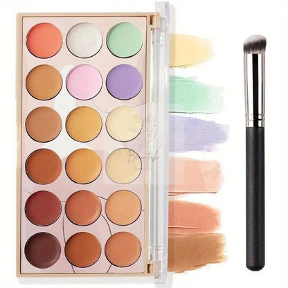 18-Color waterproof concealer