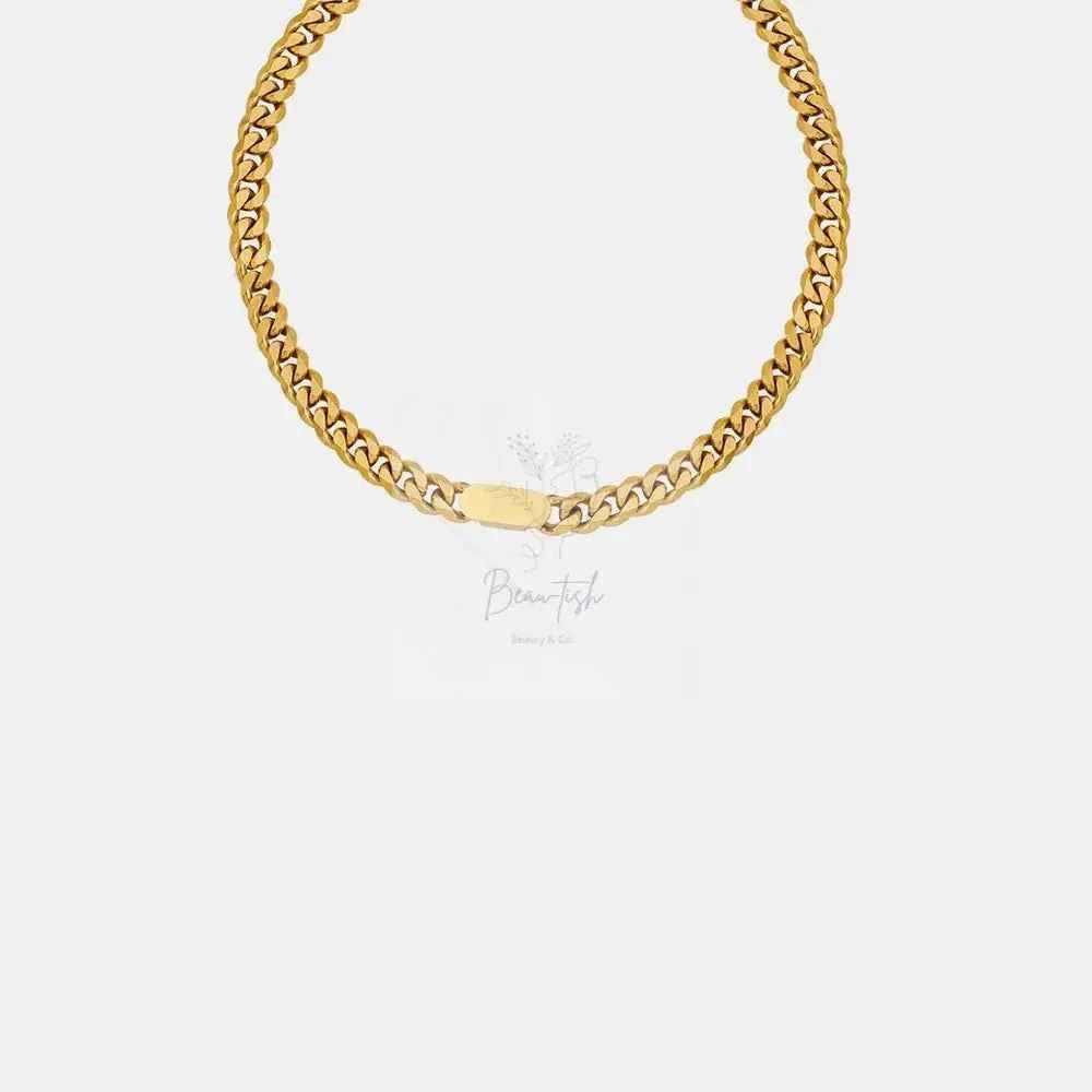 18K Gold-Plated Chain Necklace
