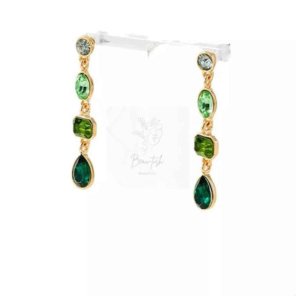 18K Gold-Plated Drop Earrings