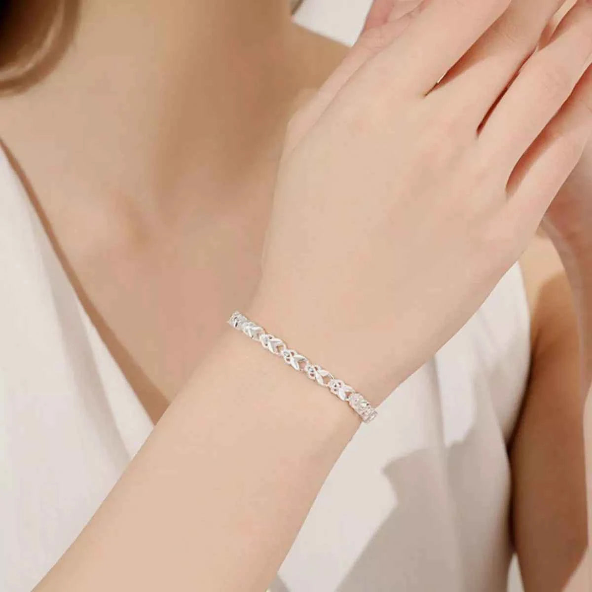 925 Sterling Silver Chain Bracelet