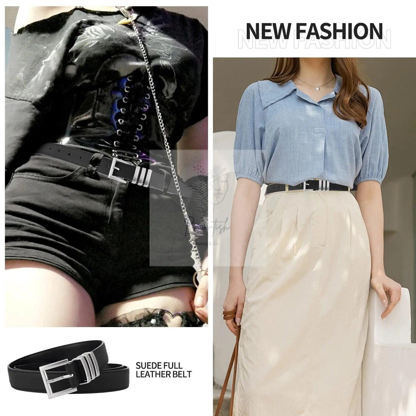 2 pieces Waist Belt Women