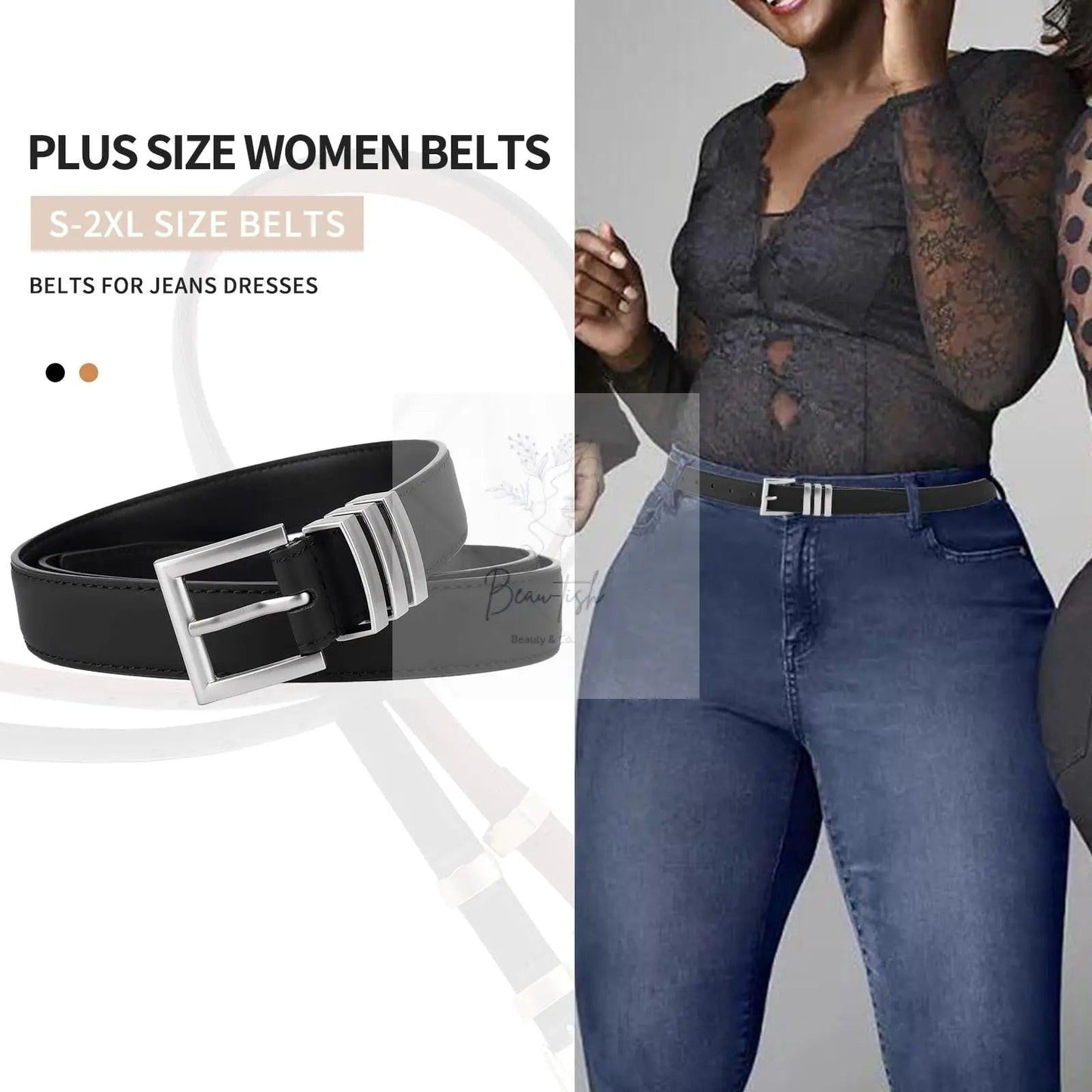 2 pieces Waist Belt Women