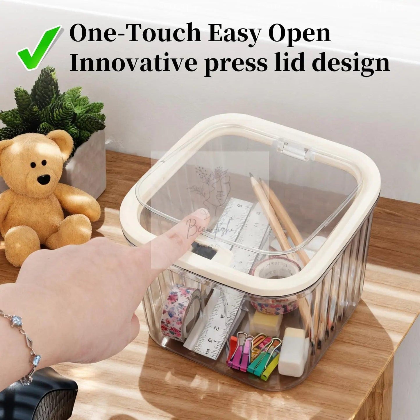 2 Storage Box with Lid