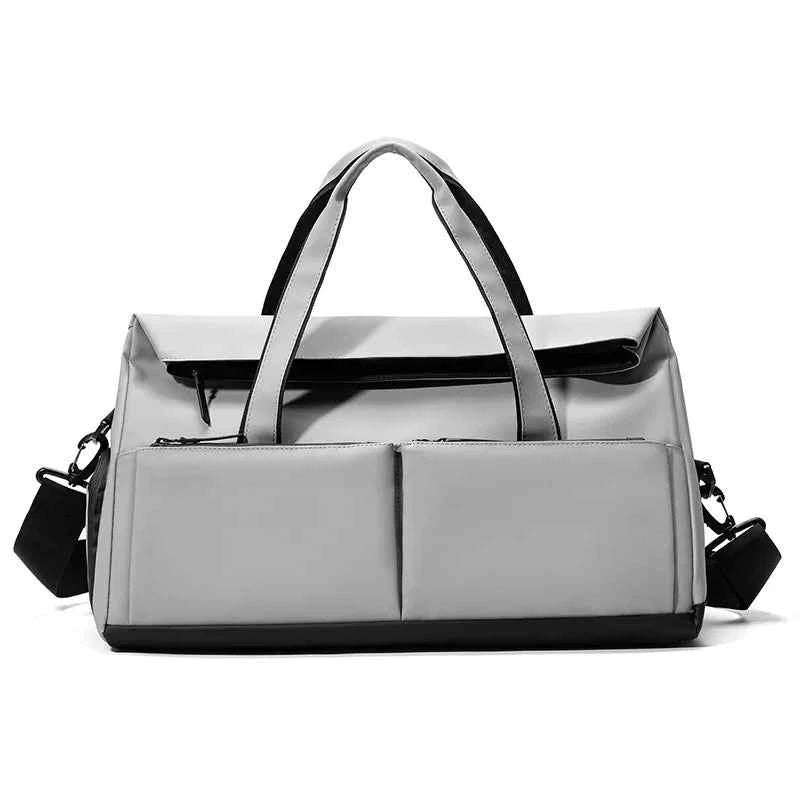 Lightweight Travel Duffel Bag with Multiple Pockets