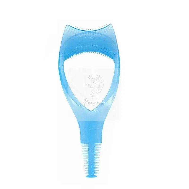 3 In 1 Eyelash Mascara Makeup Guard Protect Tool Applicator Curler Comb Lashes
