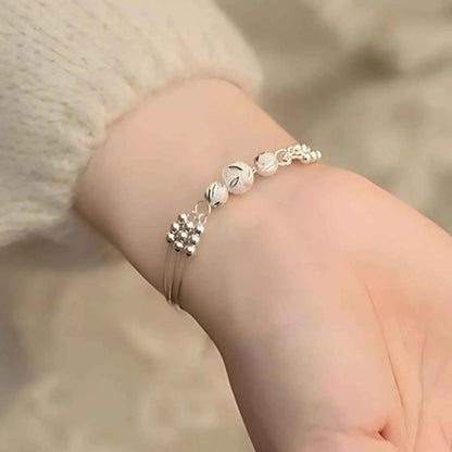 925 Sterling Silver Bead Chain Bracelet