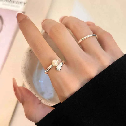 925 Sterling Silver Bypass Ring