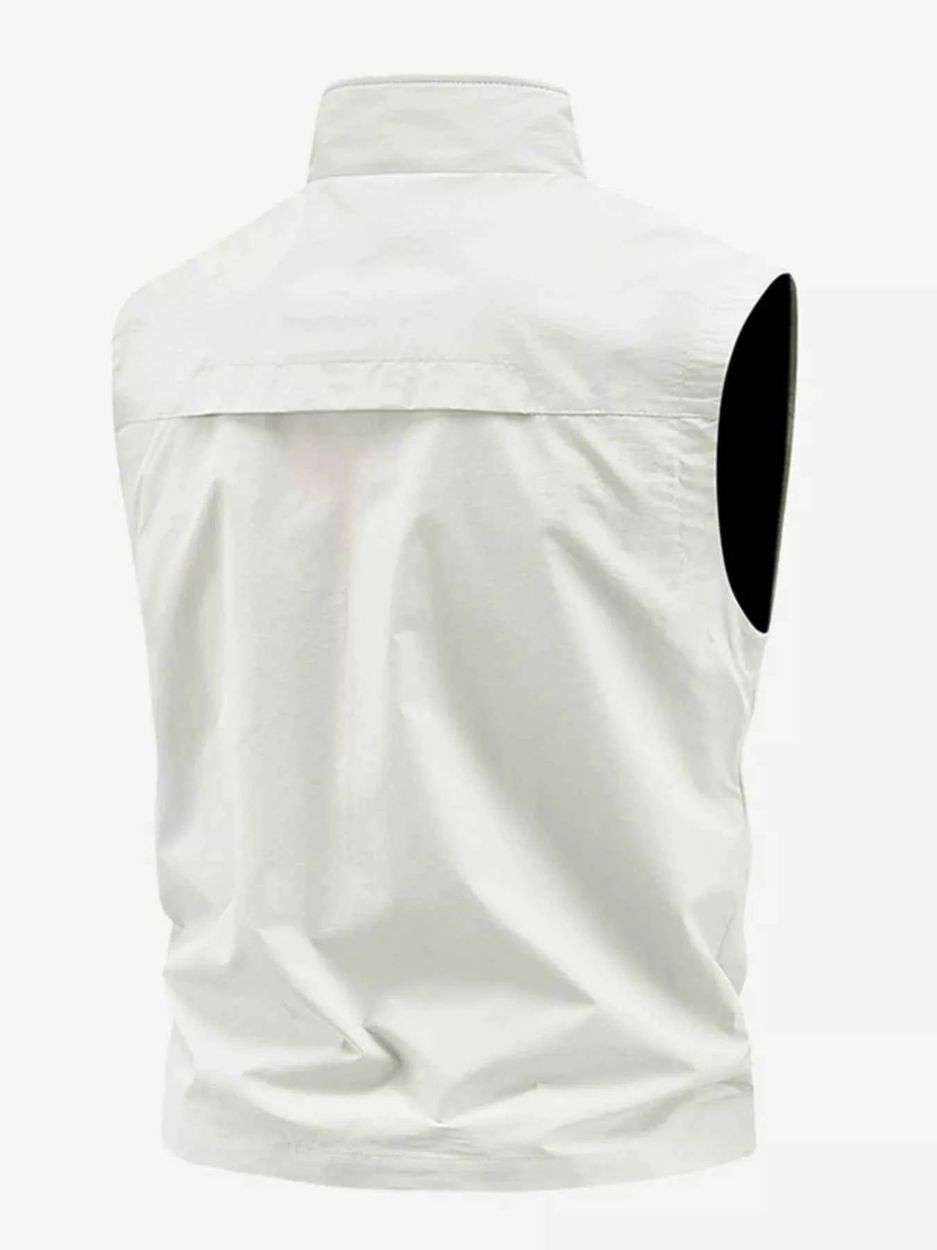 Men's Plus Size Lightweight Multi-Pocket Outdoor Vest