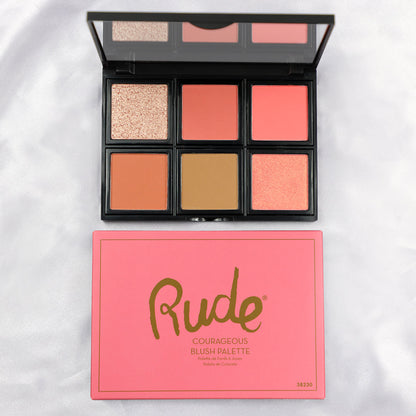 RUDE Courageous Blush Palette 0.634 oz