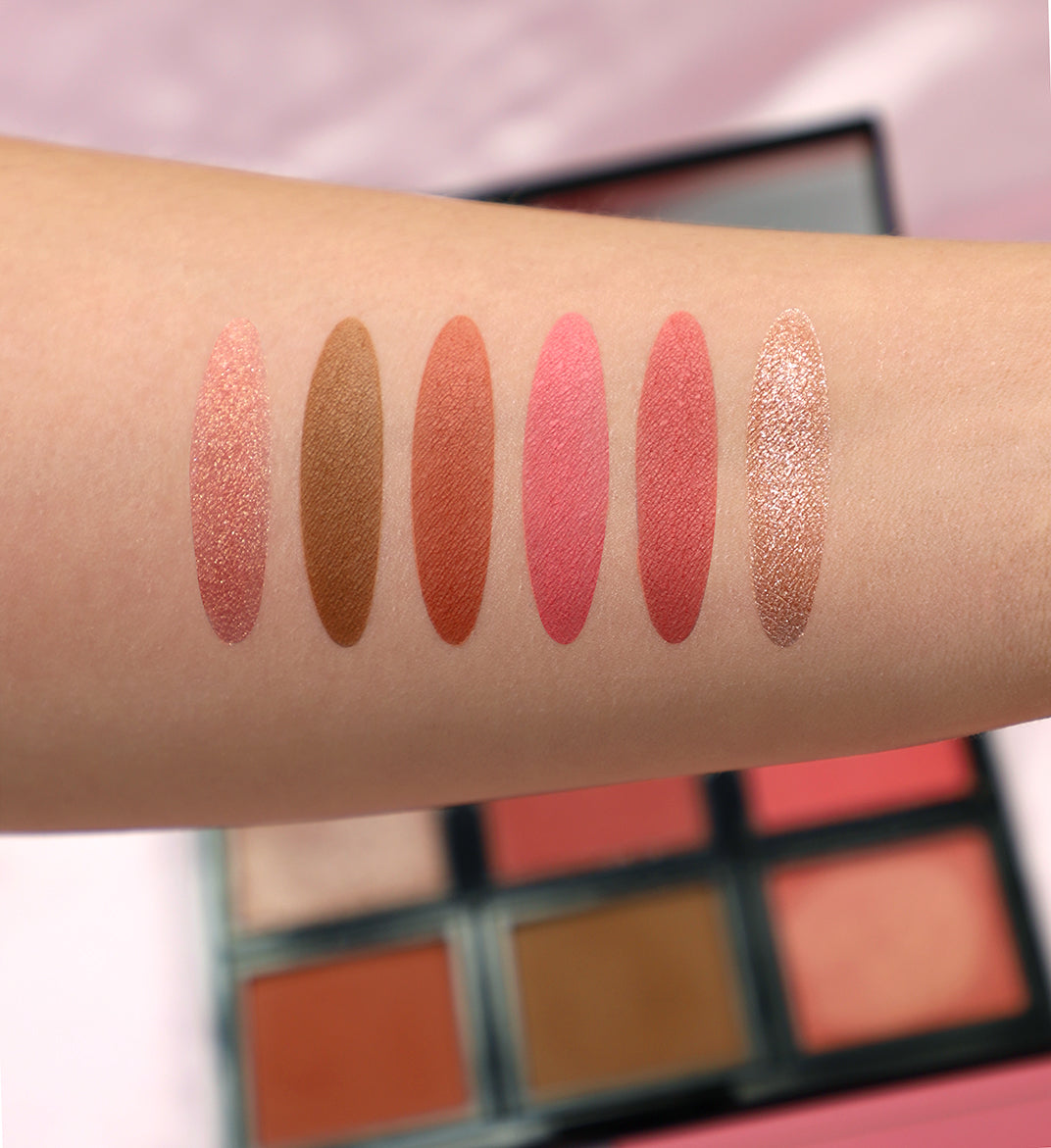 RUDE Courageous Blush Palette 0.634 oz