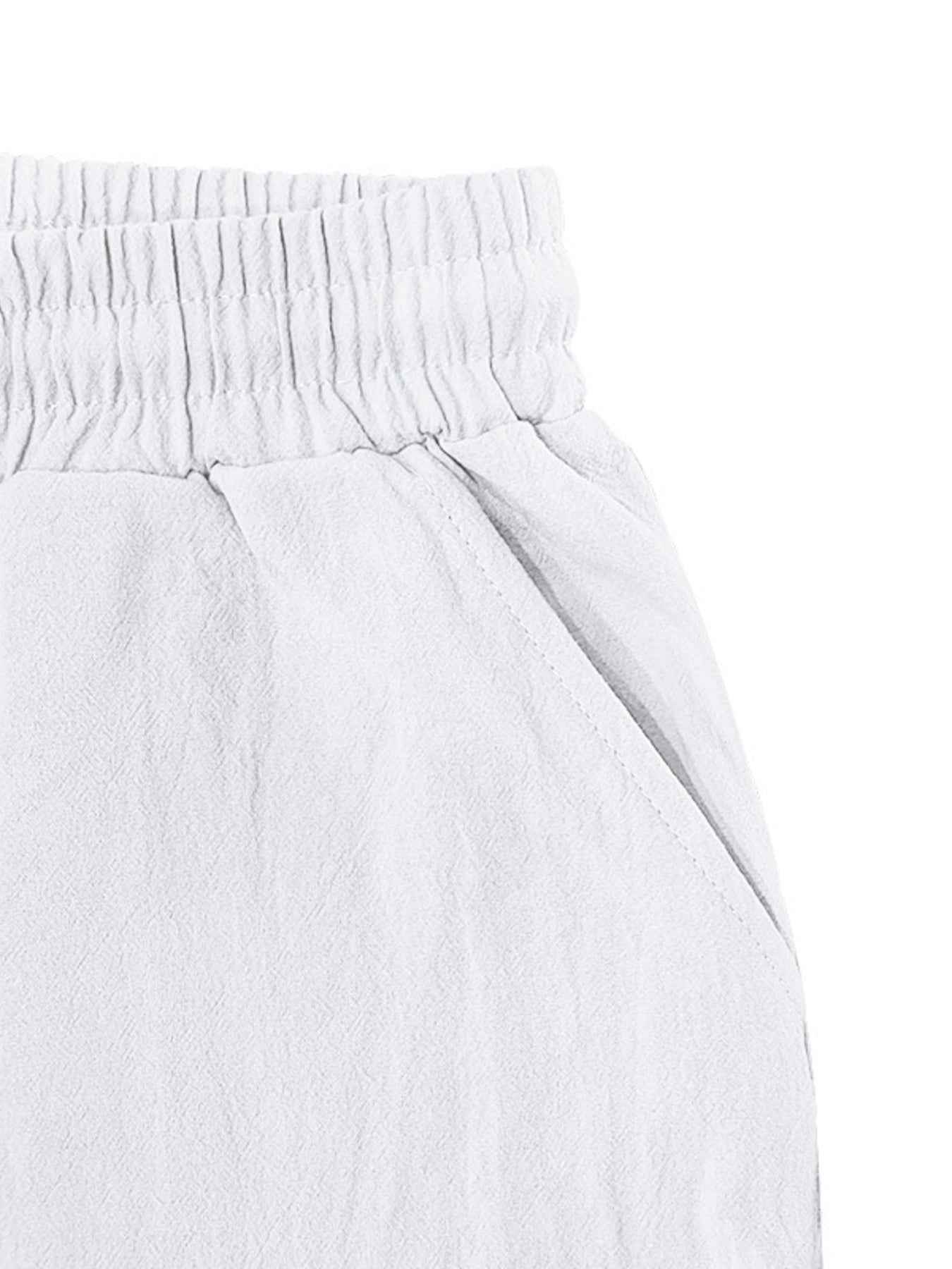 Men's Full Size Relaxed Fit Cargo Drawstring Pants Plus Size
