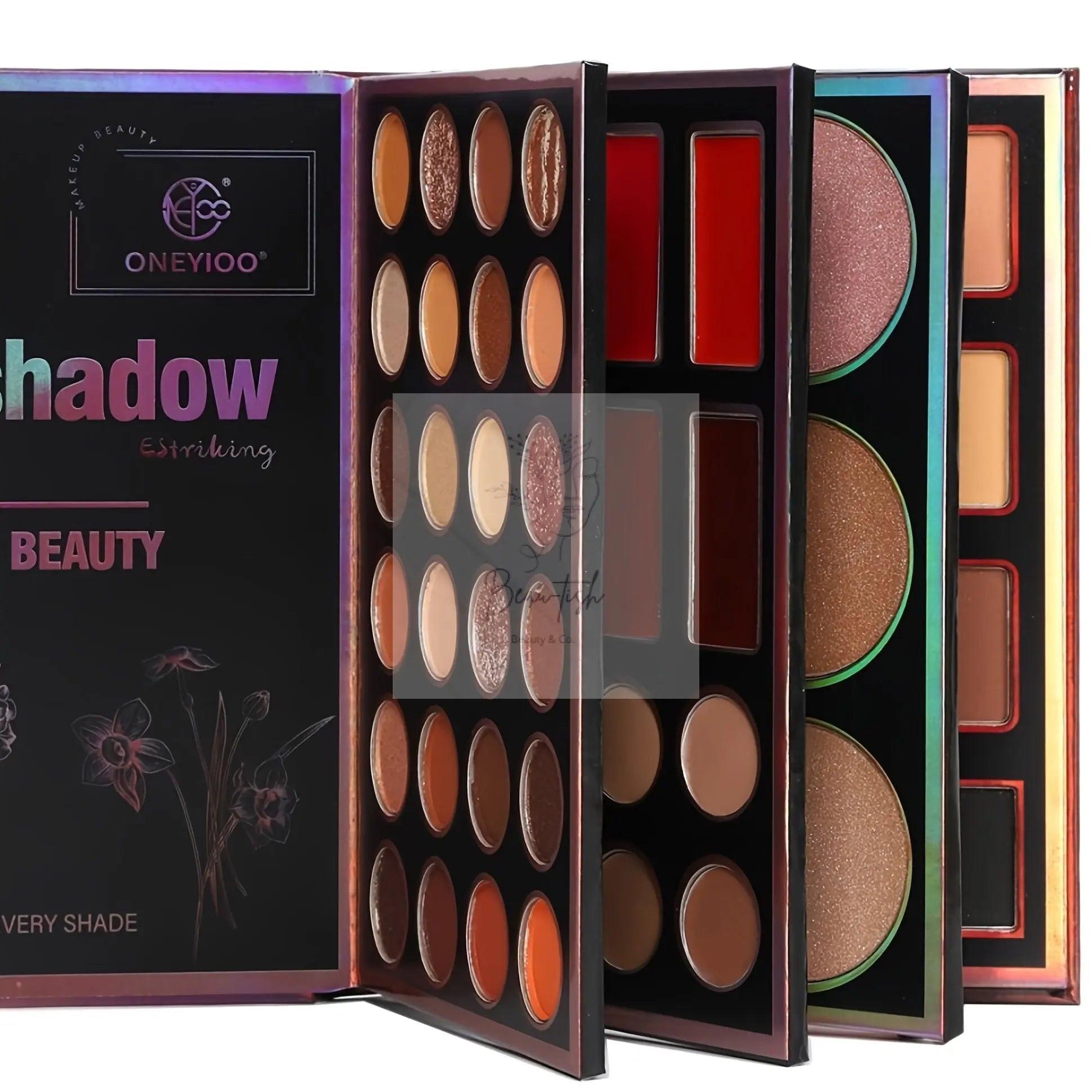 4-Page 55-Color Book Makeup Palette
