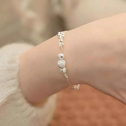 925 Sterling Silver Bead Chain Bracelet