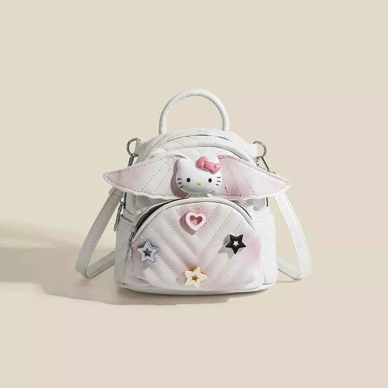 Wings Leather Backpack Bag