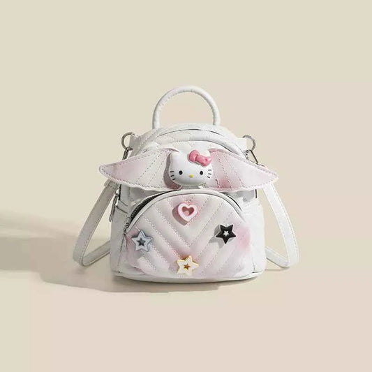 Wings Leather Backpack Bag