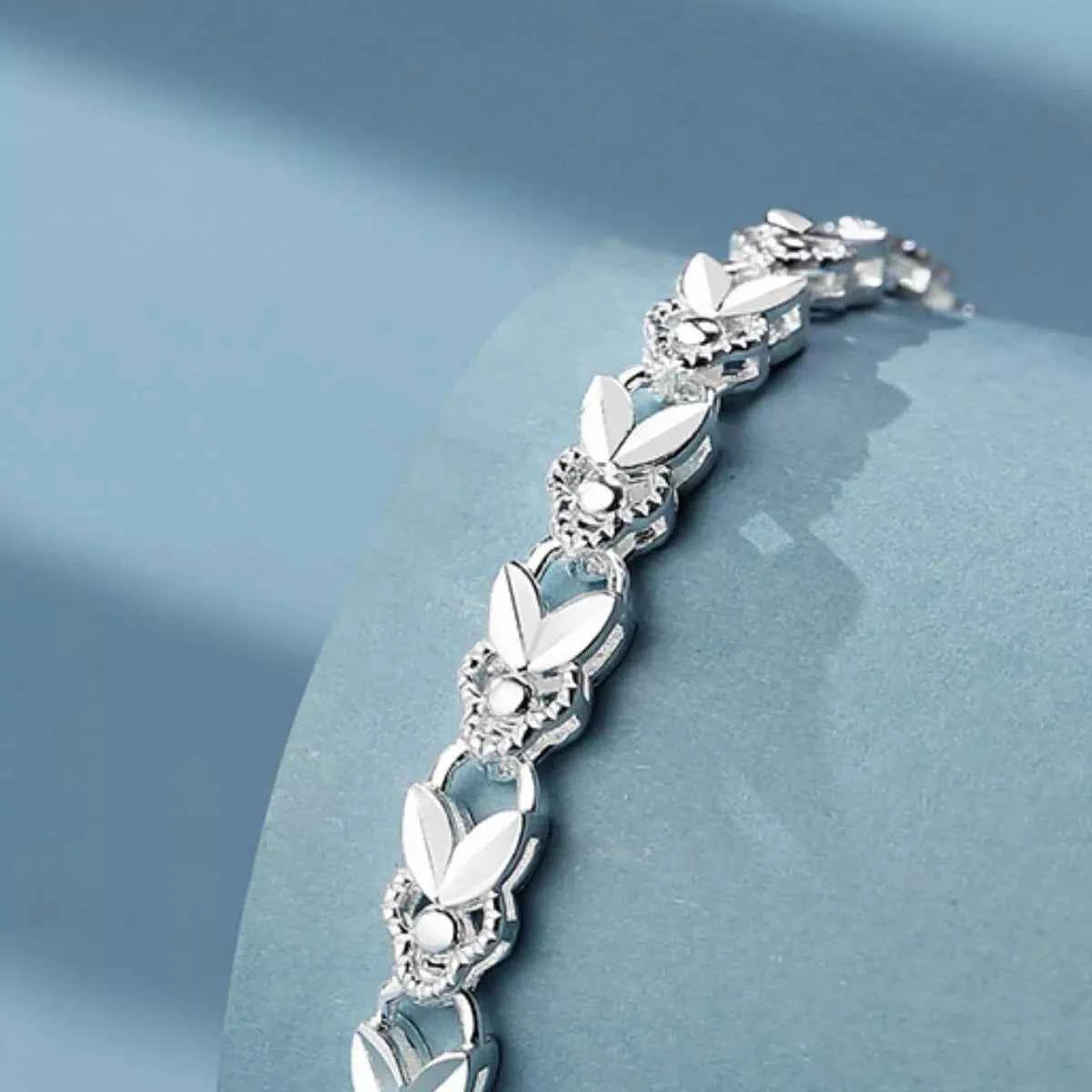 925 Sterling Silver Chain Bracelet