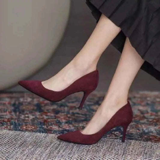 Point Toe Stiletto Pumps