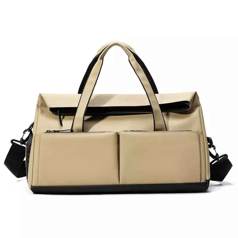 Lightweight Travel Duffel Bag with Multiple Pockets