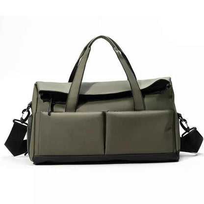 Lightweight Travel Duffel Bag with Multiple Pockets