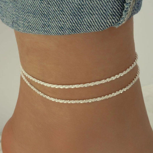 925 Sterling Silver Anklet Bracelets