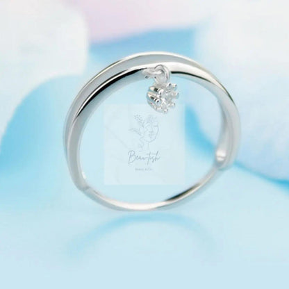 925 Sterling Silver Double Layered Ring