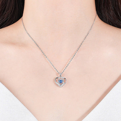 Sterling Silver Heart Necklace
