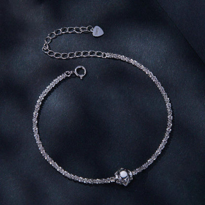 925 Sterling Silver Zircon Bracelet
