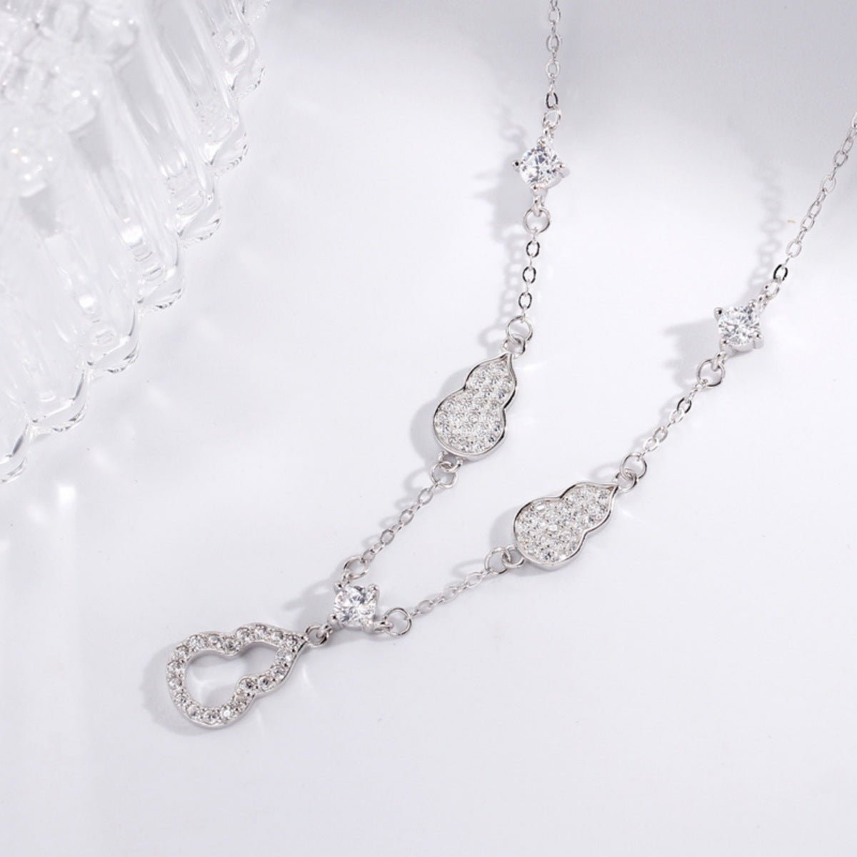 Sterling Silver Gourd Necklace