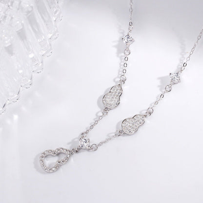 Sterling Silver Gourd Necklace