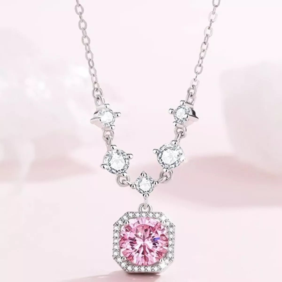925 Silver Zircon Necklace